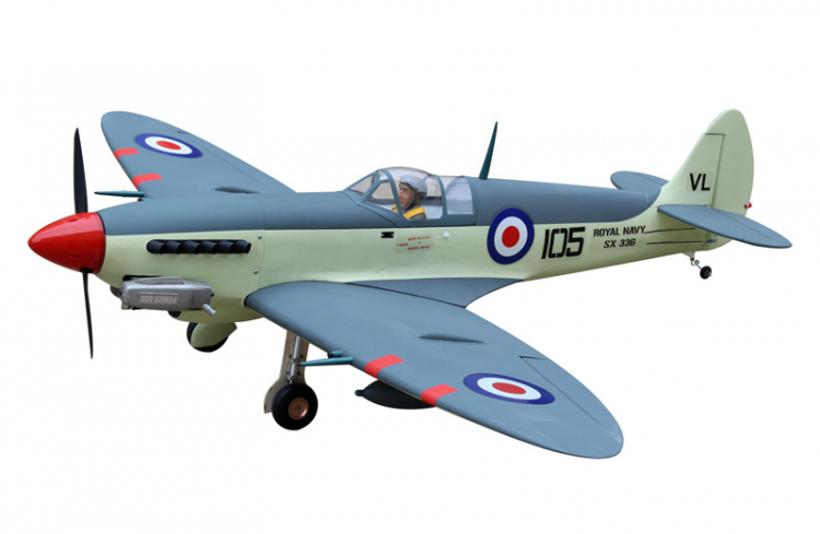 Seagull Supermarine Seafire 1640mm ARF 20cc Retracts - Bild 4