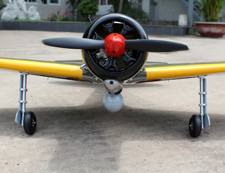 Seagull A6M Zero Fighter 15-20cc Gas ARF Fasta Landställ - Bild 8
