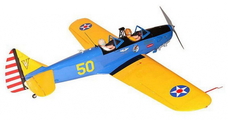 Seagull PT-19 Fairchild 91-120 ARF - Bild 3