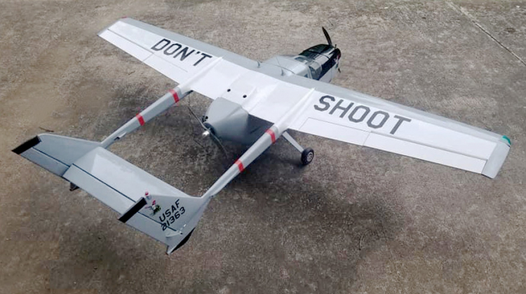 Seagull Cessna O-A2 Skymaster Military 1950mm .36-.46 ARF - Bild 6