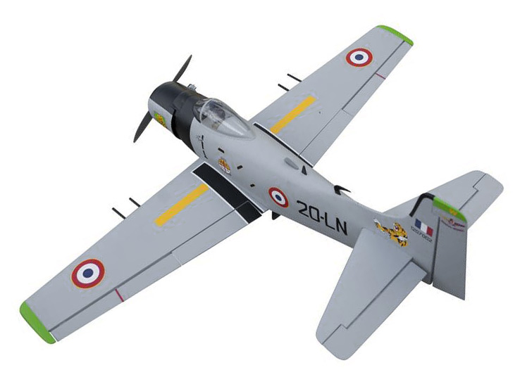 Seagull Skyraider Tiger 10-15cc ARF - Bild 4