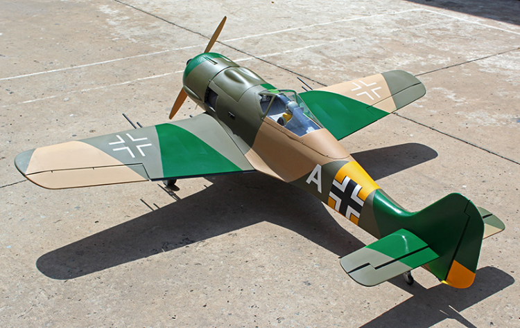 Seagull Focke-Wulf FW 190 2000mm 50cc ARF - Bild 4