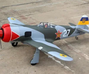 Seagull Yakovlev YAK-3 1600mm 20cc Gas utan landställ ARF