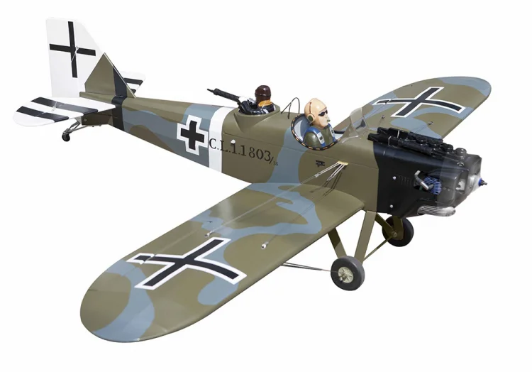 Seagull Junkers CL1 G-BUYU 10-15cc Gas ARF - Bild 4
