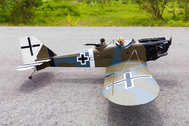 Seagull Junkers CL1 G-BUYU 10-15cc Gas ARF - Bild 9