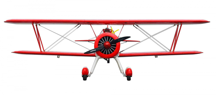 Seagull Red Baron Pizza Squadron Stearman 20cc Gas ARF - Bild 4