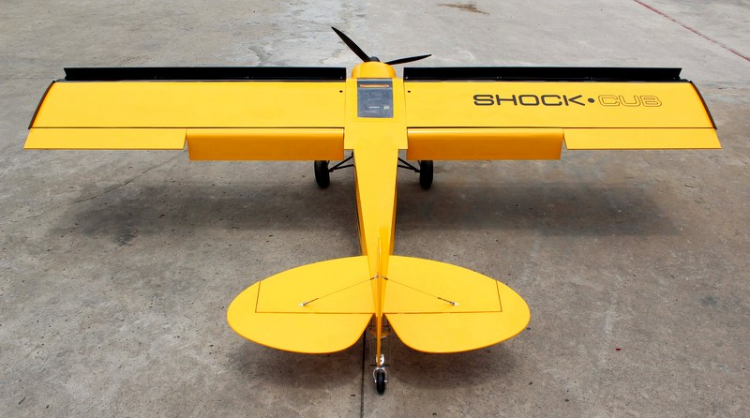 Seagull Shock Cub 35-55cc ARF 2.59m Gul - Bild 8