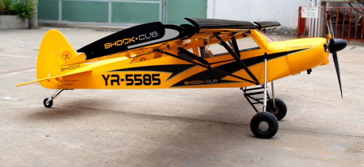 Seagull Shock Cub 35-55cc ARF 2.59m Gul - Bild 9