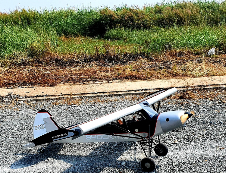Seagull Shock Cub 35-55cc ARF 2.59m Silver/Svart - Bild 7