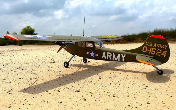 Seagull Cessna L-19A Bird Dog 2502mm 35-40cc - Bild 4