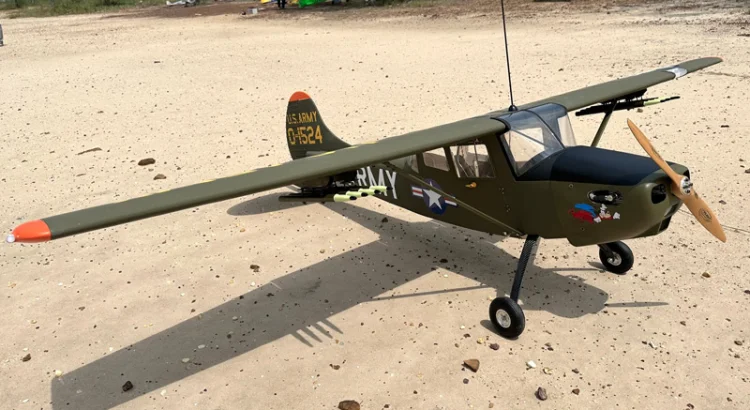 Seagull Cessna L-19A Bird Dog 2502mm 35-40cc - Bild 5