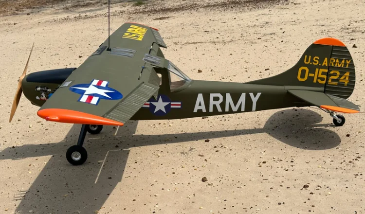 Seagull Cessna L-19A Bird Dog 2502mm 35-40cc - Bild 6