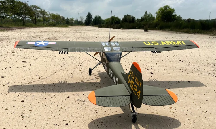 Seagull Cessna L-19A Bird Dog 2502mm 35-40cc - Bild 7