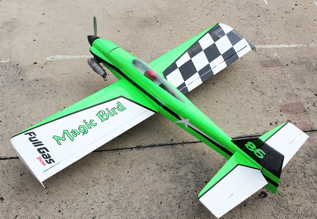 Seagull Magic Bird med pipset (.32-.37 2-takt) ARF - Bild 4