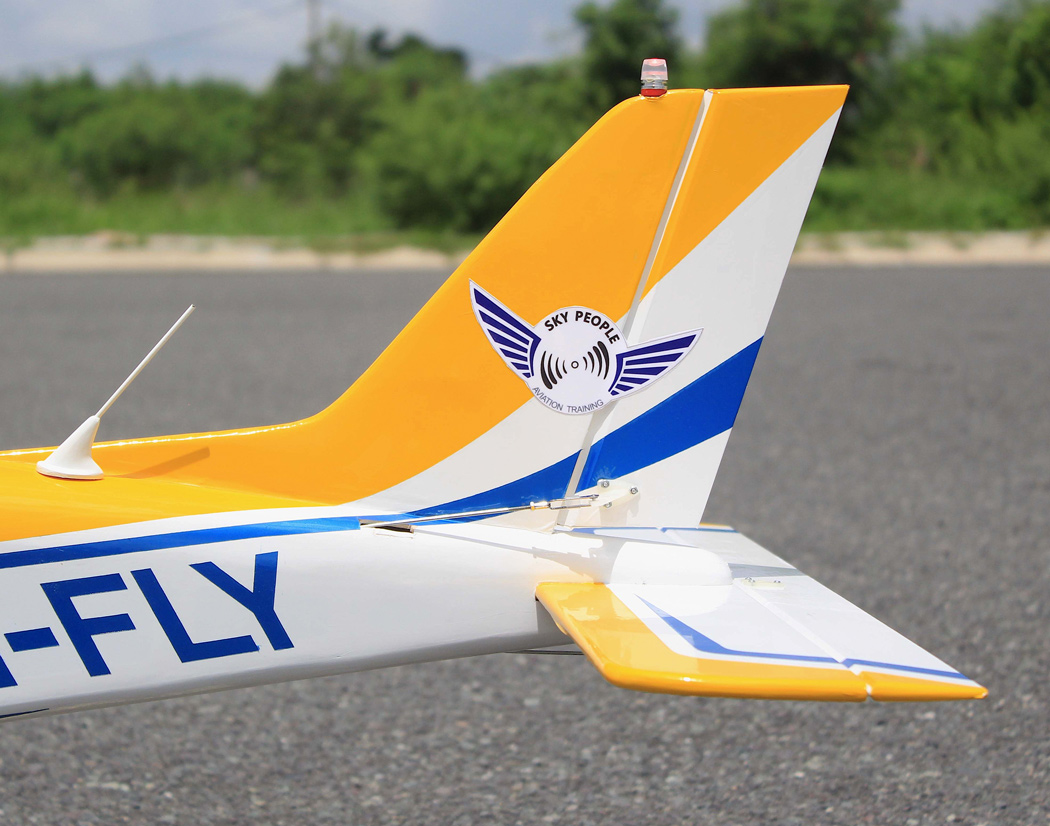 Seagull Piper Cherokee 153cm 10-15cc Gul ARF - Bild 8