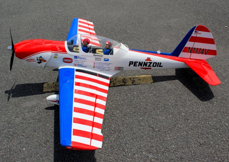 Seagull Art Scholl´s Super Chipmunk 2058mm 35-40cc Gas - Bild 5