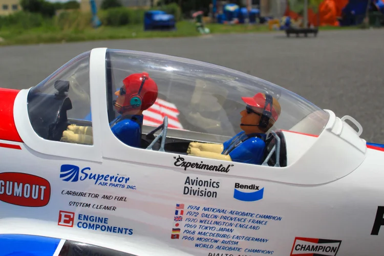 Seagull Art Scholl´s Super Chipmunk 2058mm 35-40cc Gas - Bild 7