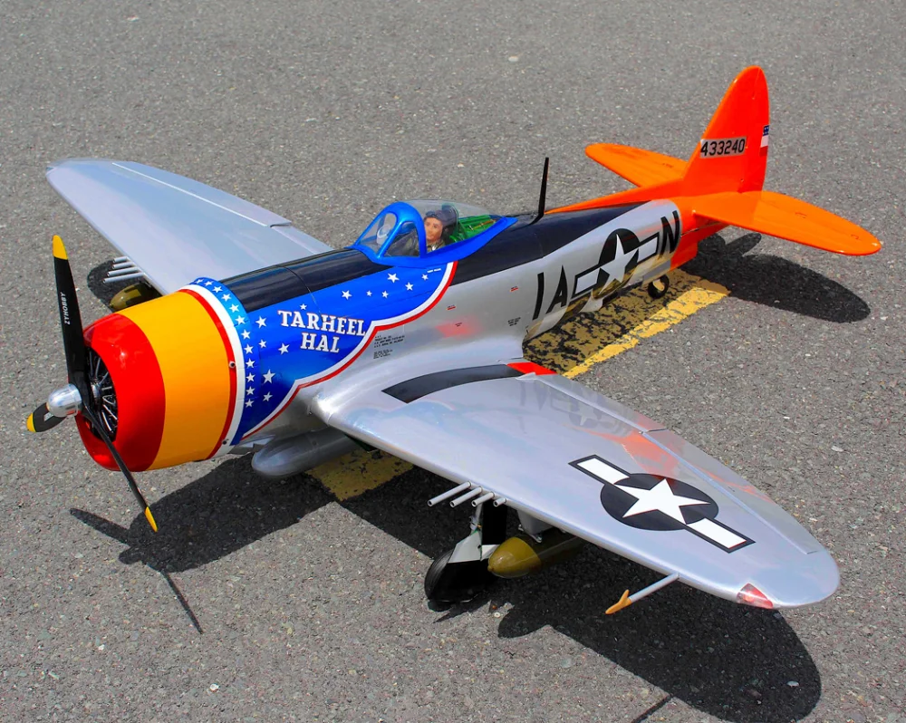 Seagull P-47 Thunderbolt Tarheel Hal 1779mm ARF 30-40cc - Bild 3