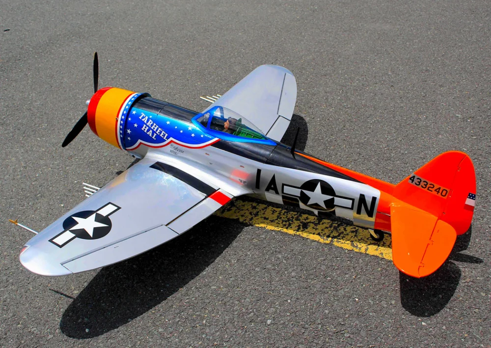 Seagull P-47 Thunderbolt Tarheel Hal 1779mm ARF 30-40cc - Bild 4