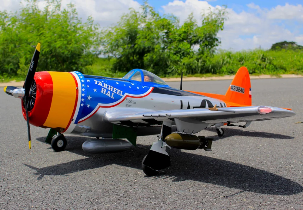Seagull P-47 Thunderbolt Tarheel Hal 1779mm ARF 30-40cc - Bild 5
