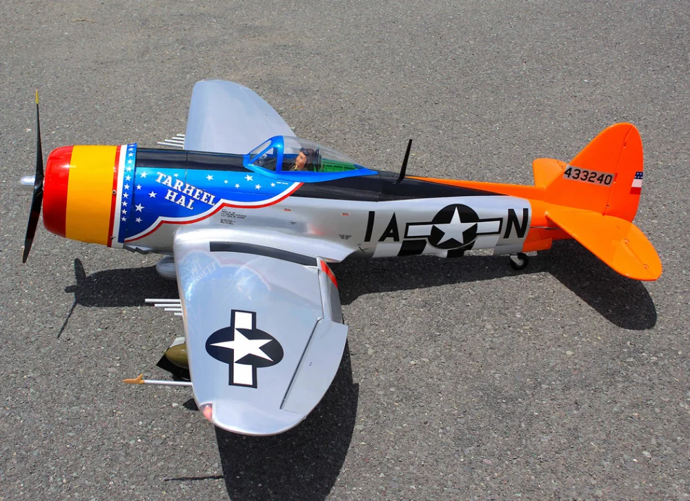 Seagull P-47 Thunderbolt Tarheel Hal 1779mm ARF 30-40cc - Bild 9