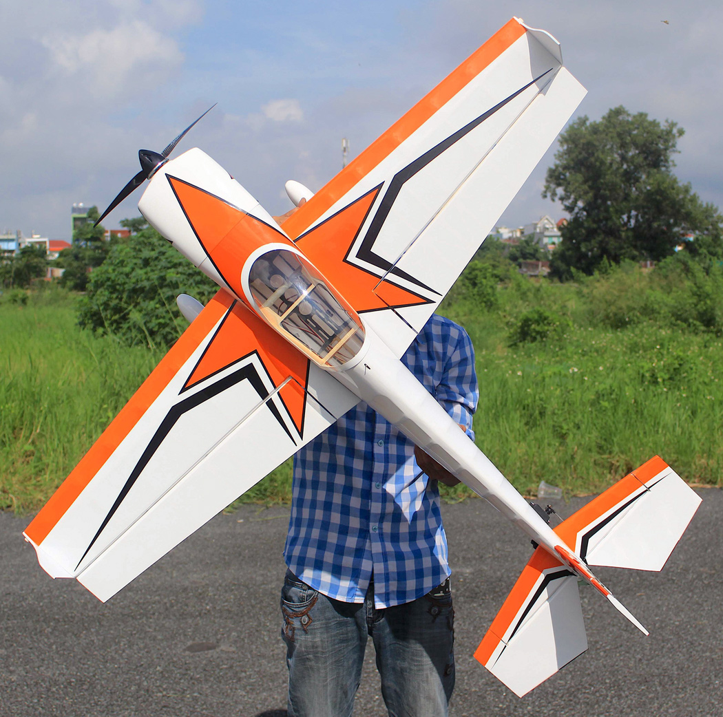 Seagull Laser 30E 3D 122cm Orange/Vit ARF - Bild 6