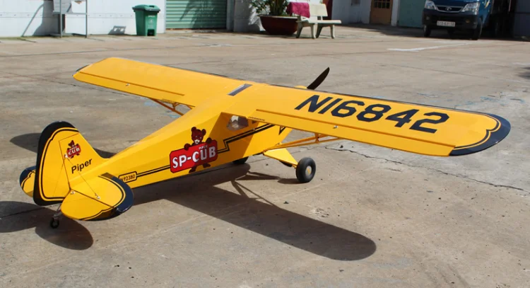 Seagull Piper J-3 Cub 224cm 20-26cc ARF - Bild 5