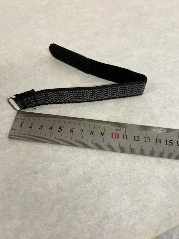 Kevlar Batteri strap med gummi