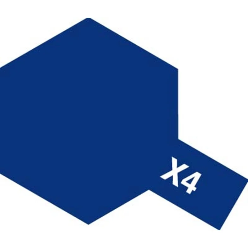 Tamiya 81504 Akryl färg X-4 Blue 10ml - Bild 2