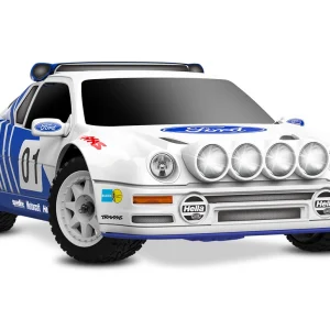 Traxxas Mini Rally Ford RS200 RTR TQi VXL USB-C Ladd/2s LiPo