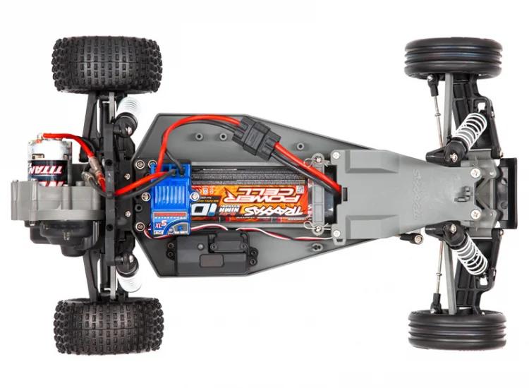 Bandit 2WD Traxxas 1/10 RTR TQ Med USB-C laddare/7 cell NiMH 3000mAh - Bild 3