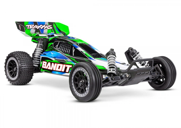 Bandit 2WD Traxxas 1/10 RTR TQ Med USB-C laddare/7 cell NiMH 3000mAh - Bild 2