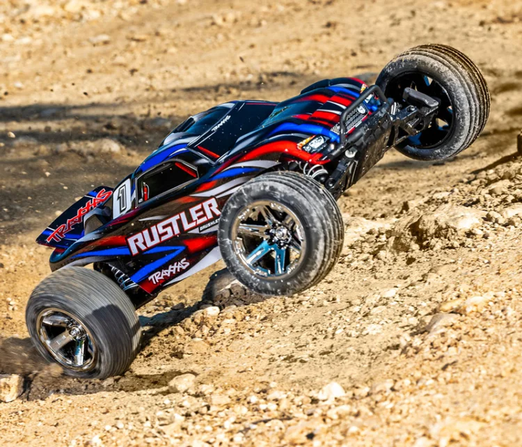 Traxxas Rustler 2WD 1/10 RTR TQ BL-2s HD - Bild 5