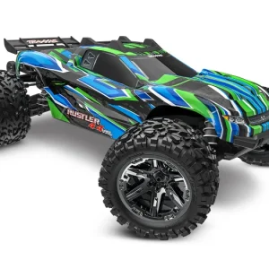 Traxxas Rustler 4×4 VXL 1/10 RTR TQi TSM HD utan Batt Ladd