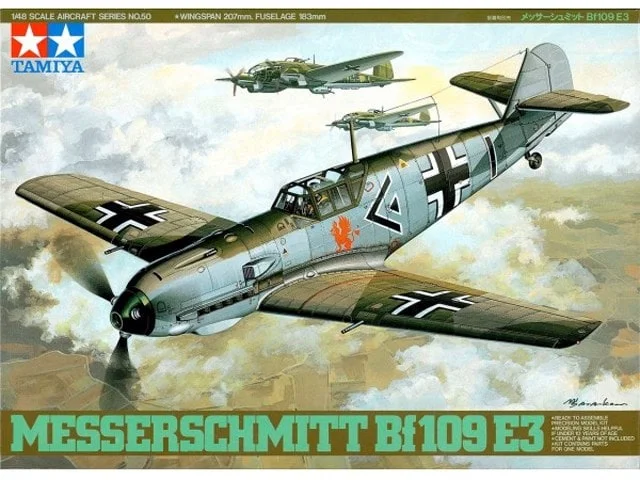 Tamiya 61050 Messerschmitt BF109-E 1:48