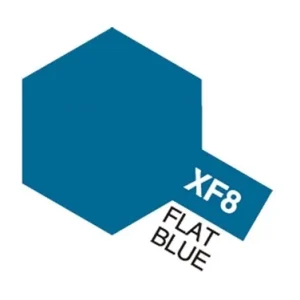 Tamiya 81708 Akryl färg XF-8 Flat Blue 10ml