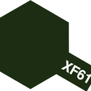 Tamiya 81761 Akryl färg XF-61 Dark Green 10ml
