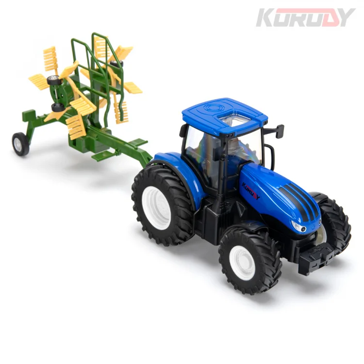 Traktor med rotorhövändare RC RTR 1:24 - Bild 3