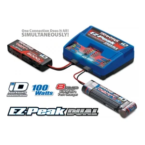 Laddare Traxxas 2972G  EZ-Peak Dual 8A NiMH/LiPo Auto iD