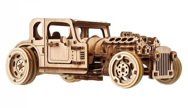 Ugears Hot Rod Furious Mouse - Bild 4