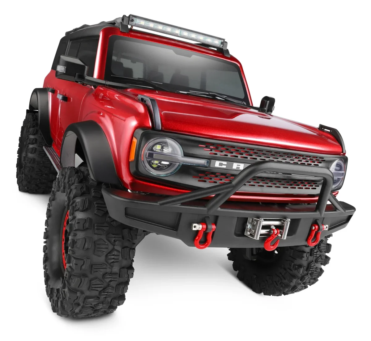WL 104020 4WD Crawler Truck m. Vinsch 1/10 RTR Röd - Bild 4