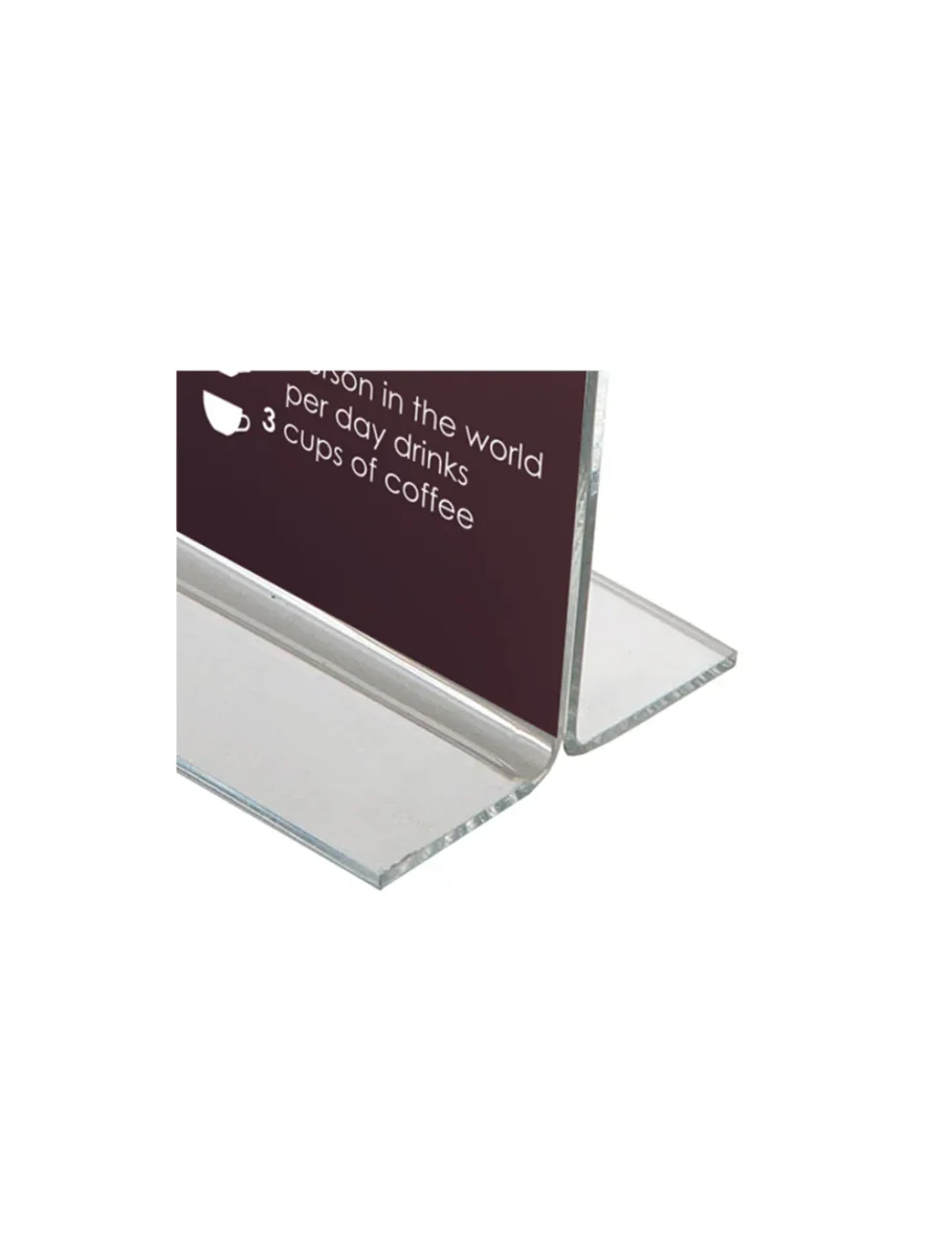 1/3A4 Acrylic Menu Holder - Bild 3