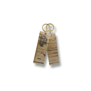 Beachhut Wooden Key Tags