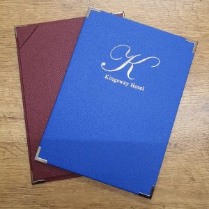 London Material Menu Board
