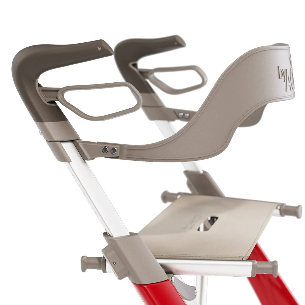 ByAcre - ryggstöd till Carbon Ultralight rollator - BRED
