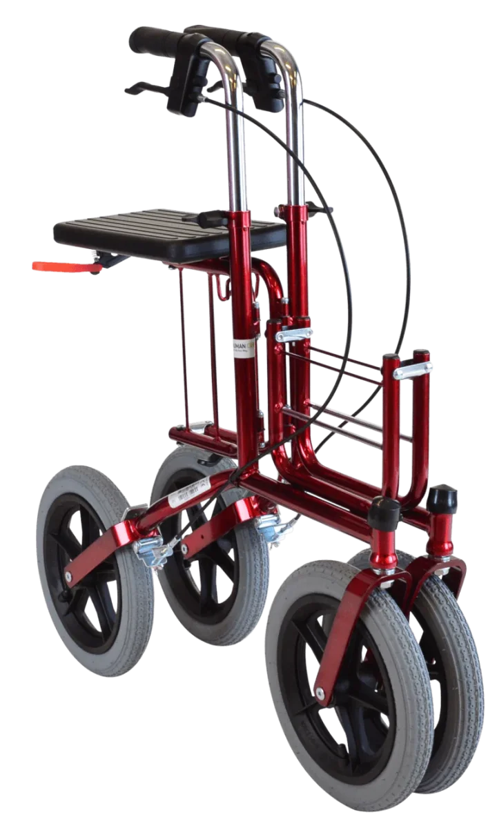 Carl Oskar - utomhus rollator med stora hjul - Bild 6