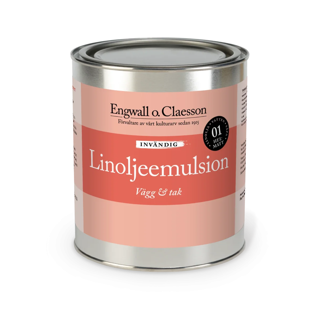 Emulsionsfärg vit 1 liter - Bild 2