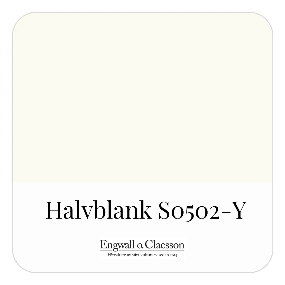 Invändig Linoljefärg Halvblank S0502-Y 1 L - Bild 2