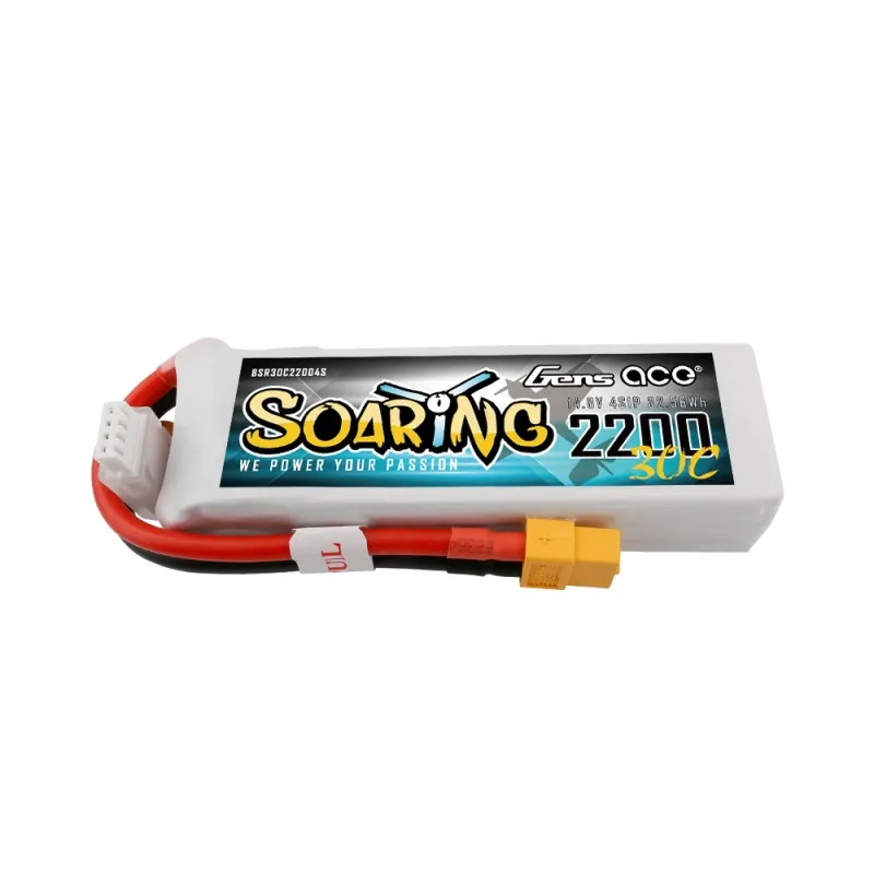 Lipo 14.8v 4S 2200mAh Gens ace G-Tech XT60 - Bild 2