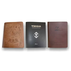 Saddle Hide Full Leather Bill Presenters